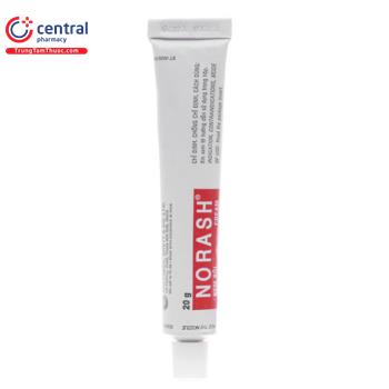 [CHÍNH HÃNG] Thuốc Norash 20g điều trị viêm da do tiếp xúc, dị ứng