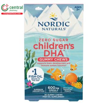 Nordic Naturals Zero Sugar Children’s DHA 600mg