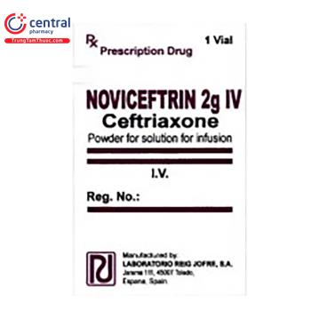 Noviceftrin 2g IV