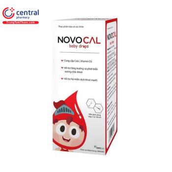 [CHÍNH HÃNG] Sữa nhỏ giọt Novocal baby drops chắc khoẻ xương cho trẻ