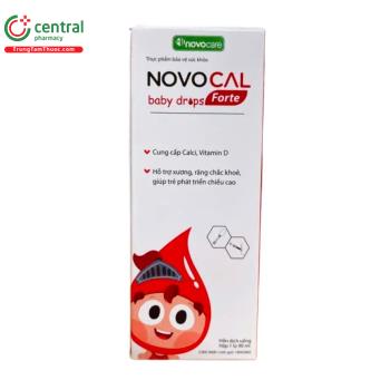 Thuốc Novocal Baby Drops Forte - Hỗ trợ phát triển chiều cao cho trẻ