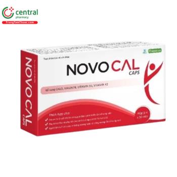 Thuốc Novocal Caps bổ sung các dưỡng chất cho xương răng chắc khoẻ
