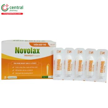 Novolax Hemorr Suppo