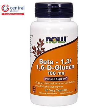 Now Beta-1,3/1,6-D-Glucan 100mg