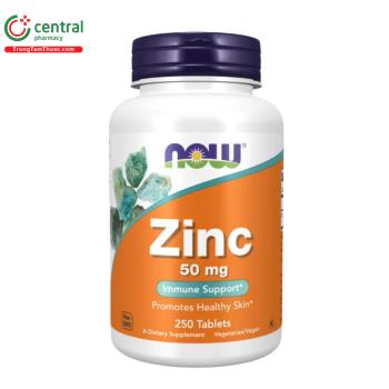 Now Foods Zinc 50mg
