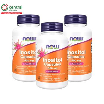 Now Inositol Capsules 500mg