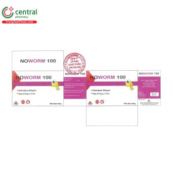 Thuốc Noworm 100 chỉ định điều trị tình trạng nhiễm trùng đường ruột và da