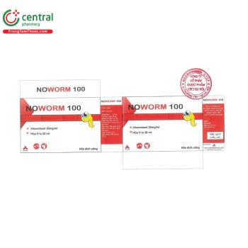 Thuốc Noworm 100 chỉ định điều trị tình trạng nhiễm trùng đường ruột và da