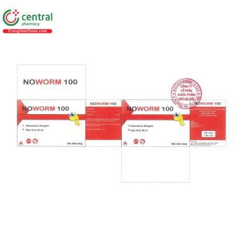 Thuốc Noworm 100 chỉ định điều trị tình trạng nhiễm trùng đường ruột và da