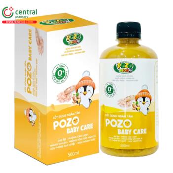 Nước cốt gừng ngâm tắm Pozo Baby Care