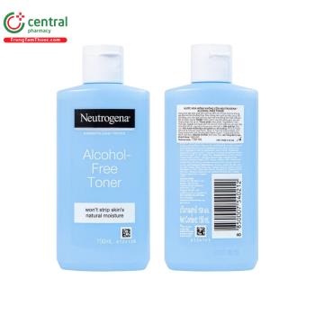 Nước hoa hồng không cồn Neutrogena Alcohol-Free Toner