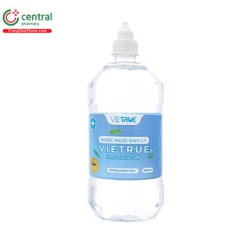 Nước muối sinh lý Vietrue 1000ml