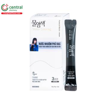 Nước nhuộm phủ bạc - đen tự nhiên Seedbee Water Coloring Natural Black