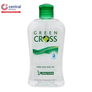 Nước rửa tay khô Green Cross hương trà xanh 250ml 