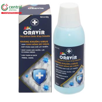 Nước súc miệng ABC Oravir 