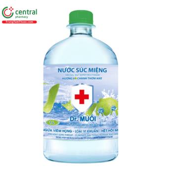 Nước súc miệng Dr. Muối hương vỏ chanh