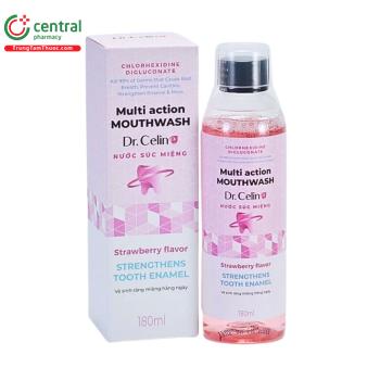Nước súc miệng Dr.Celine Multi Action Mouthwash 180ml