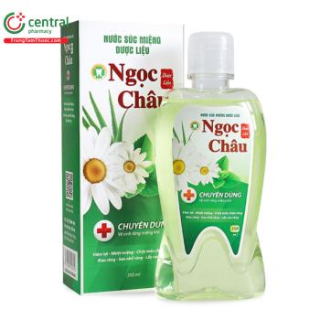 Nước súc miệng dược liệu Ngọc Châu (Chai 350ml)