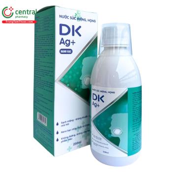 Nước súc miệng, họng DK Ag+