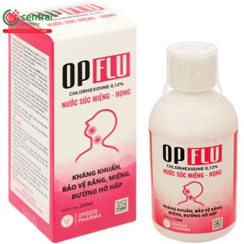 Nước súc miệng - họng Opflu