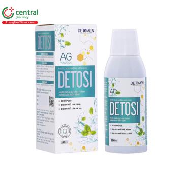 Nước súc miệng keo ong Detosi 250ml