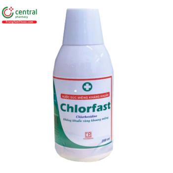 Nước súc miệng kháng khuẩn Chlorfast
