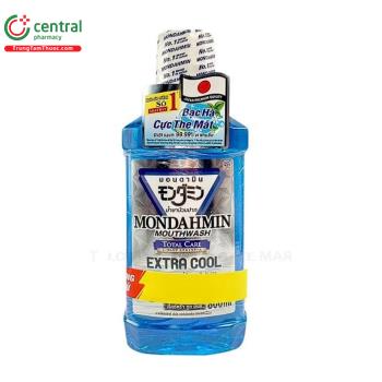 Nước súc miệng Mondahmin Mouthwash Total Care Extra Cool 800ml