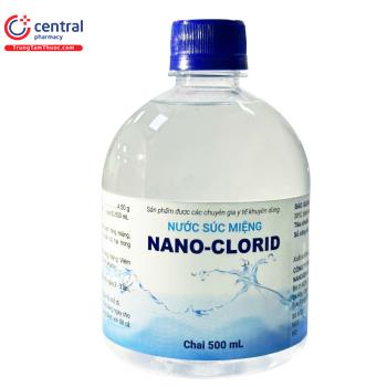 Nước súc miệng NANO-CLORID Nanogen 500ml