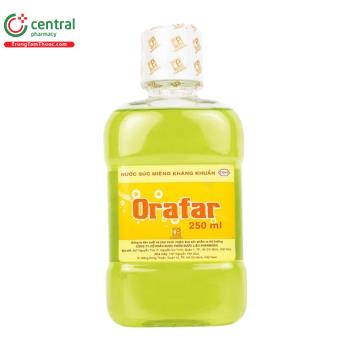 Nước súc miệng Orafar 250ml