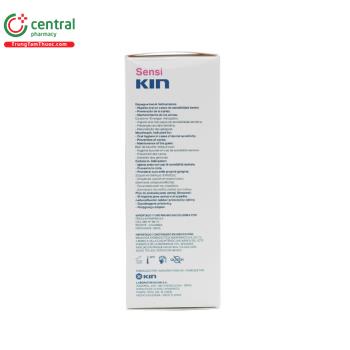 Nước súc miệng Sensi Kin giảm ê buốt, ngừa sâu răng, săn chắc nướu