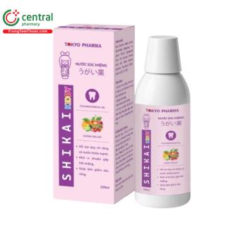 Nước súc miệng Shikai Kiddy