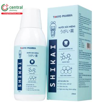 Nước súc miệng Shikai Tokyo Pharma