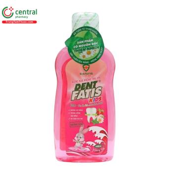 Nước súc miệng trẻ em Dent Fatis Kids hương dâu