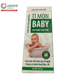 Nước Tắm Thảo Dược Trẻ Em Tí Mon Baby