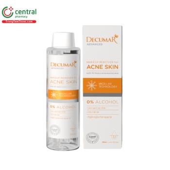 Nước tẩy trang Decumar Makeup Remover for Acne Skin