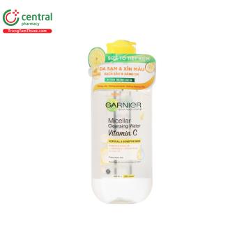 Nước tẩy trang Garnier Micellar Cleansing Water Vitamin C