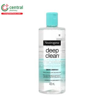 Nước tẩy trang Neutrogena Deep Clean Micellar Purifying Water