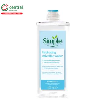 Nước tẩy trang Simple Hydrating Micellar Water