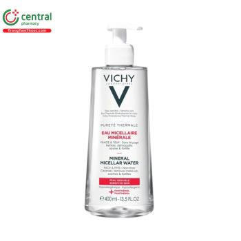 Nước Tẩy Trang Vichy PURETÉ THERMALE Minéral Micellar Water 400ml