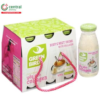 Nước Yến Sào Collagen Green Bird