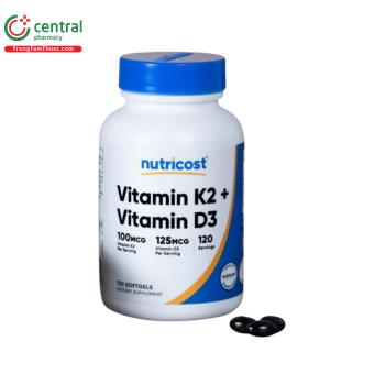 Nutricos Vitamin K2 + D3