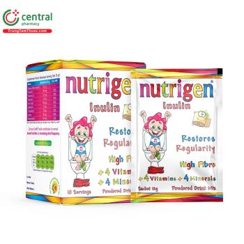 Nutrigen Inulin: Hỗ trợ tiêu hóa - Giảm nguy cơ táo bón ở trẻ nhỏ