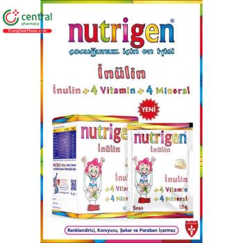 Nutrigen Inulin: Hỗ trợ tiêu hóa - Giảm nguy cơ táo bón ở trẻ nhỏ