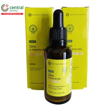 Nutrivitality Zinc & Vitamin B12 For Infants