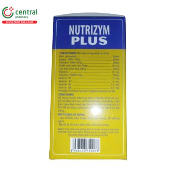 Thuốc Nutrizym Plus bổ sung enzyme tiêu hoá, tăng hấp thu dinh dưỡng