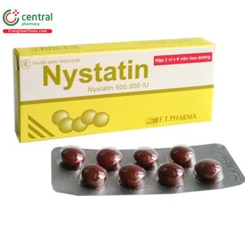 Nystatin 500.000 IU Dược phẩm 3/2