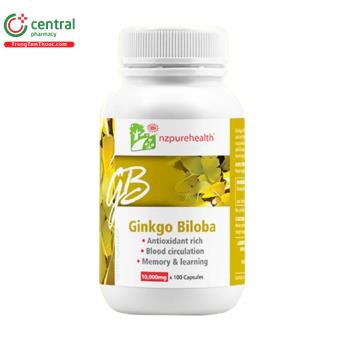 Nzpurehealth Ginkgo Biloba 200mg