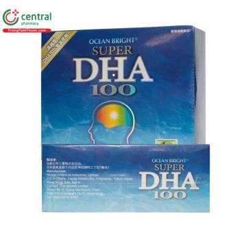 Thuốc Ocean Bright Super DHA 100 bổ sung dưỡng chất cho não, tốt cho mắt
