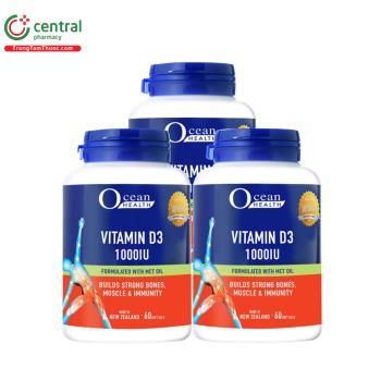 Ocean Health Vitamin D3 1000IU