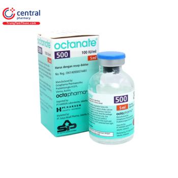 [CHÍNH HÃNG] Thuốc Octanate 500UI điều trị rồi loạn Haemophilia A